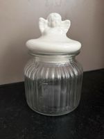 Vorratsglas mit weissem Engeldeckel gross