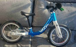 Woom 1 Laufrad 12 Zoll metallic blau neuwertiger Zustand