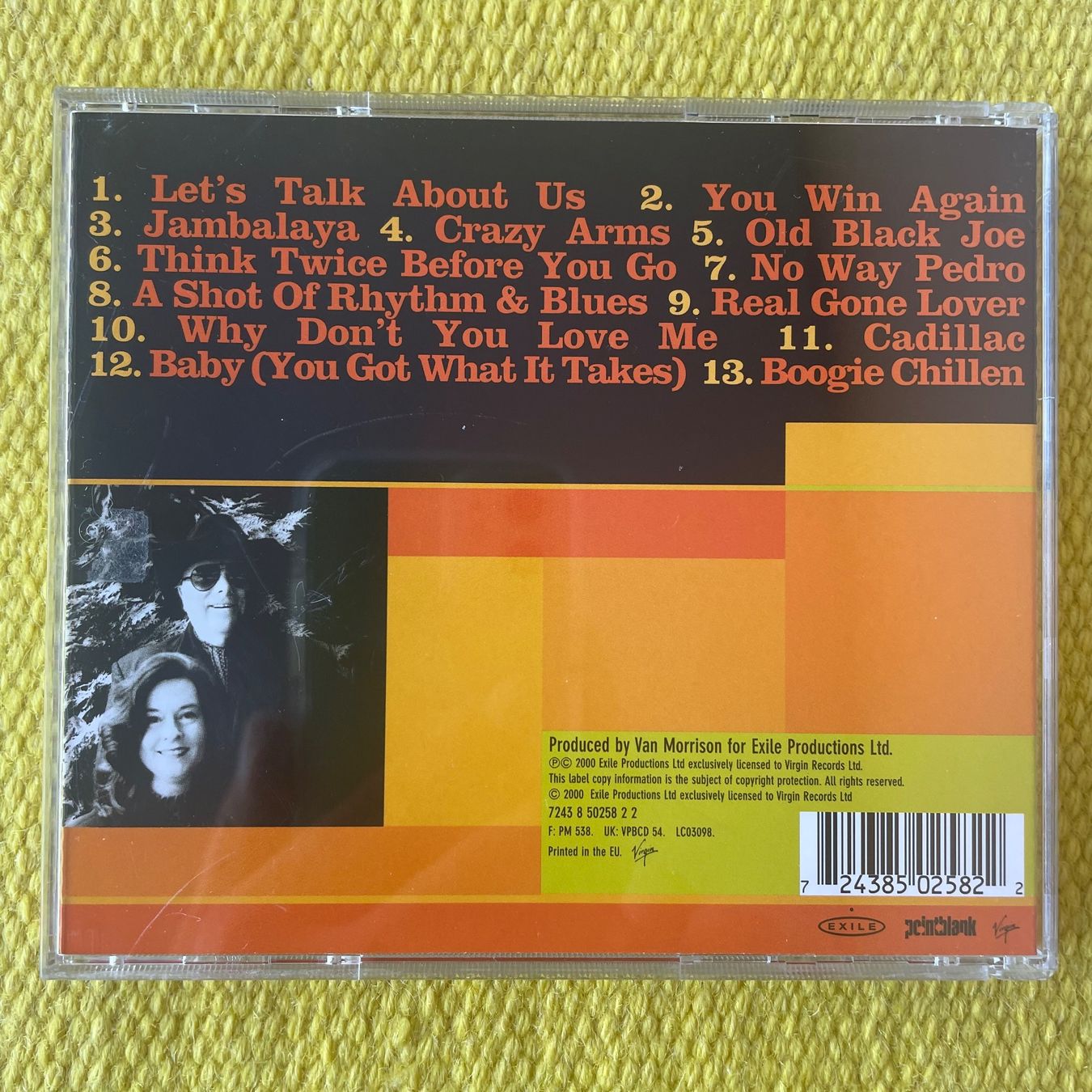 CD: VAN MORRISON&LINDA GAIL LEWIS-YOU WIN AGAIN – Usato da Rorschacherberg venduto da CD-Roli 1