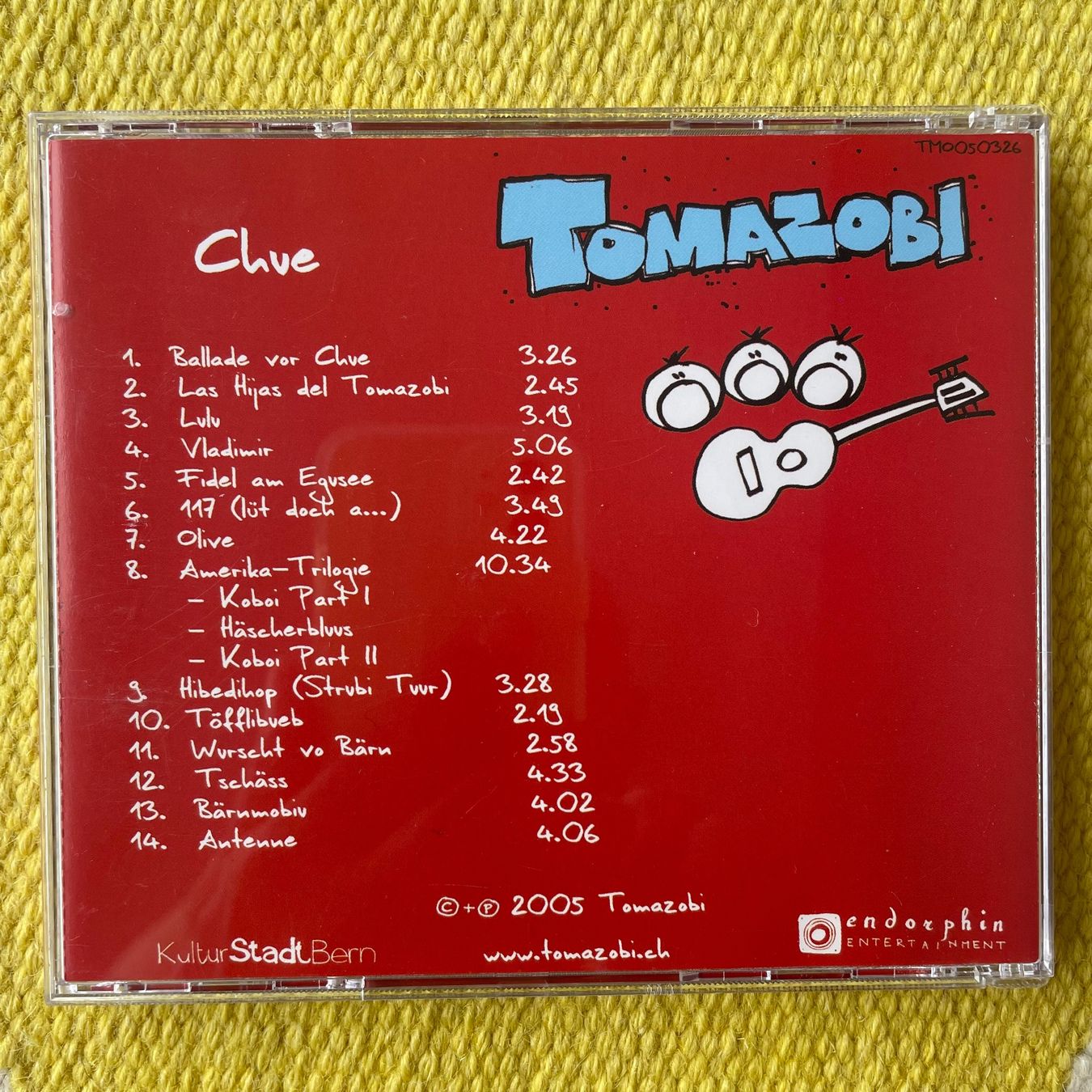 CDs: TOMAZOBI-CHUE – D'occasion à Rorschacherberg par CD-Roli 1