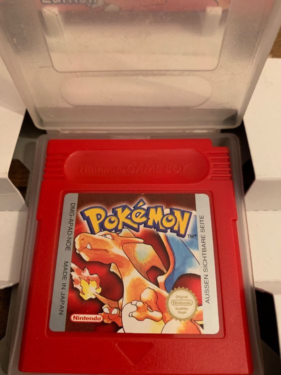 Pokemon Rote Edition OVP Komplett Gameboy (Gebraucht) in Vorderthal für ...