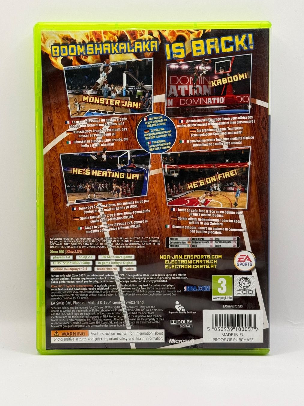 Spiele: NBA JAM - Xbox - CIB – Gebraucht aus Dietikon von gab_qz7y 1