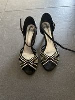 Tanzschuhe Dancinschwarz Strass Damen Grösse 38.5 guter Zust