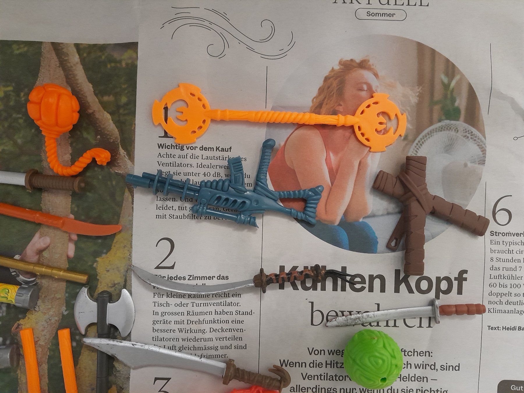 Giocattoli: teenage mutant ninja turtles weapons – Usato da Rüti ZH venduto da Alemanni 1