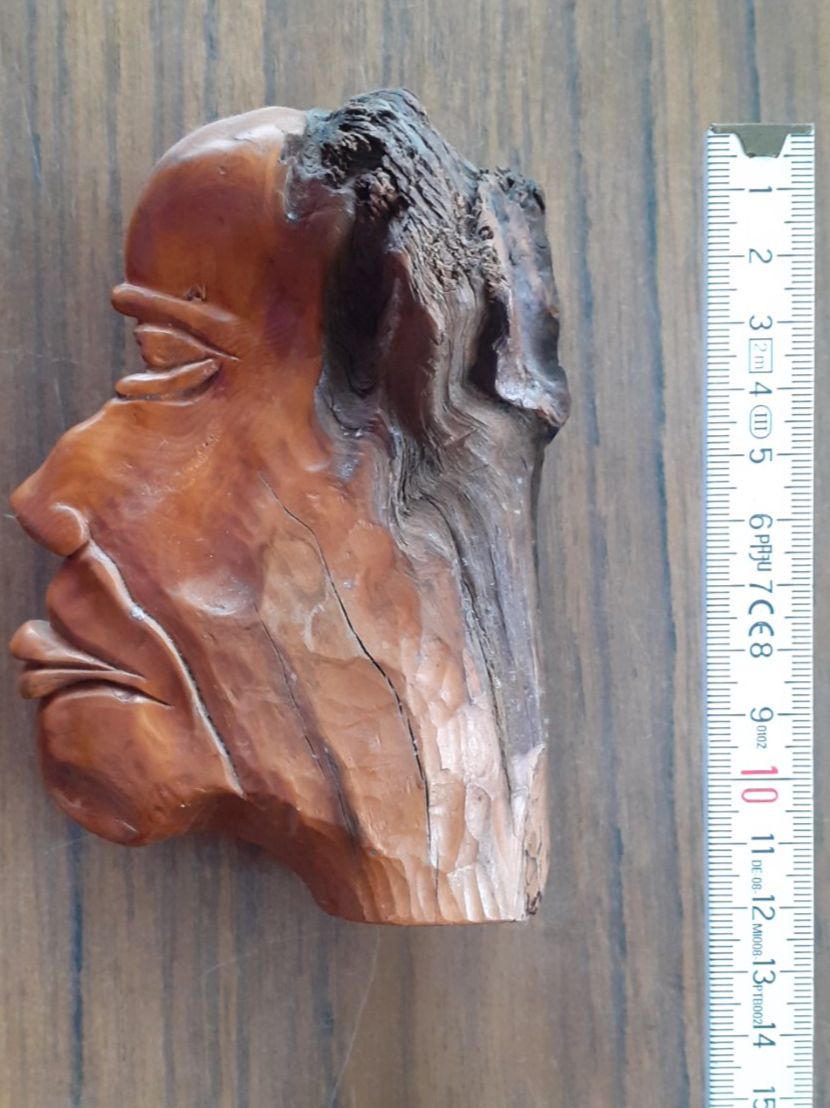 Sculture & Statue: Skulptur Kopf geschnitzt – Usato da Mörschwil venduto da antiksalon 3