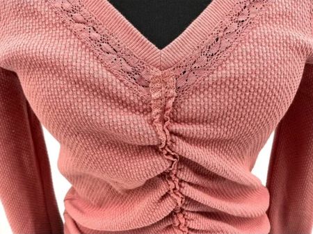 NEU Free People Thermo Shirt mit Spitzen S zu Nile Odd Molly
