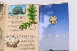 1987 Grossbritannien £1 Münze UNC unzirkuliert