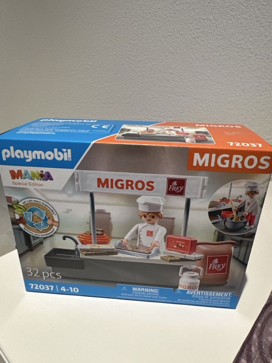 Playmobil Giocattoli: Playmobil Migros Mania - Special Edition – Nuovo e nell'imballaggio originale da Embrach venduto da Dj_MiLo