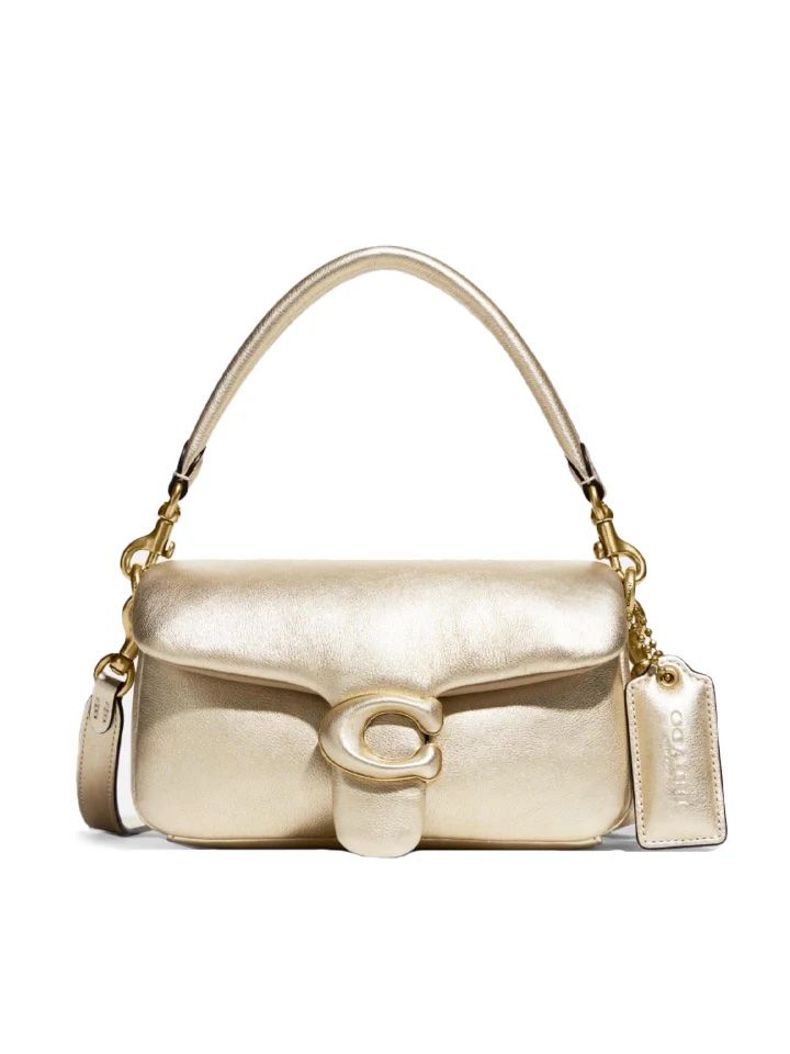 Coach Taschen: COACH Tabby Bag Pillow 18 Pale Gold – Gebraucht aus Zuerich von Moochie