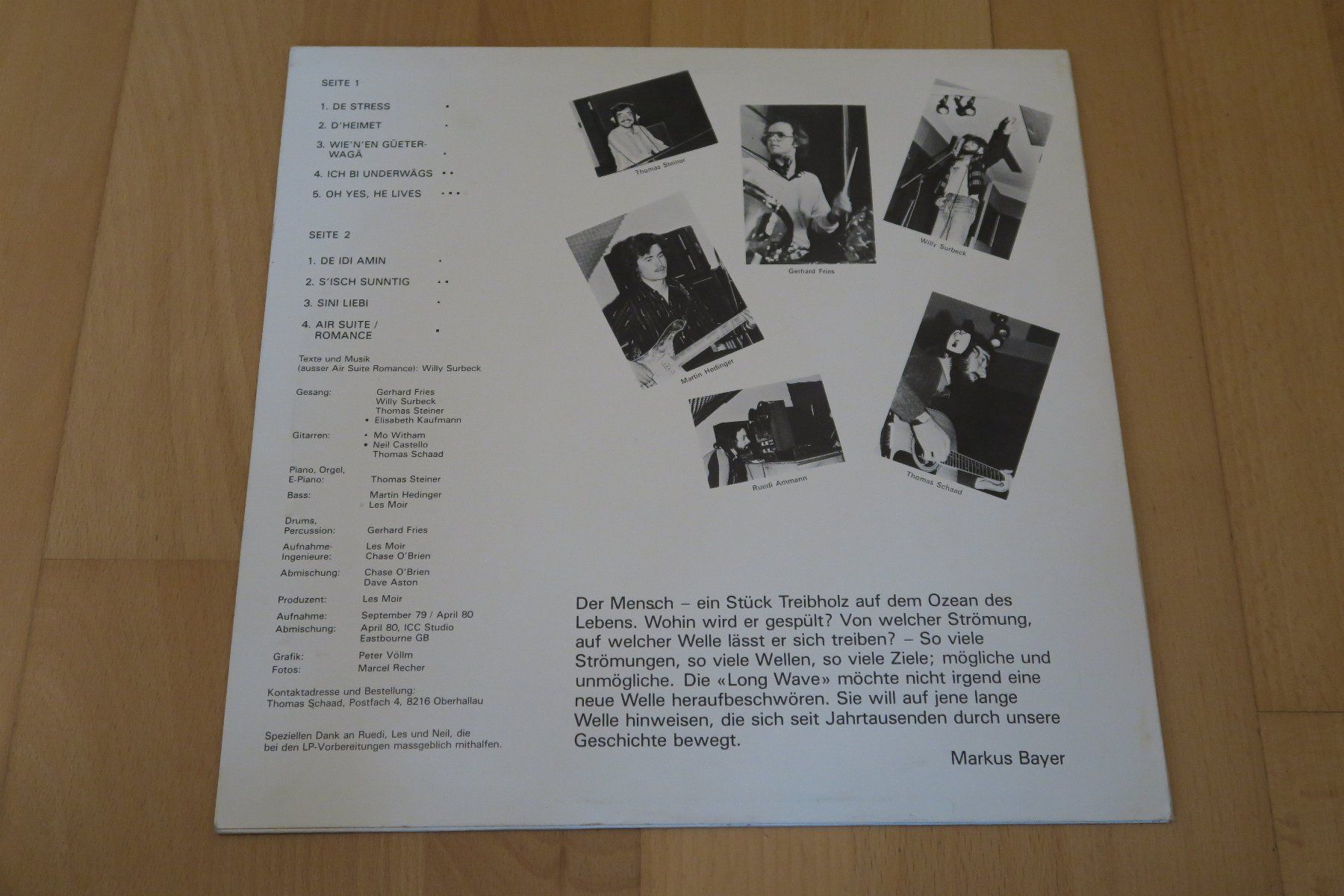 Dischi in vinile: Long Wave – D'Möglichkeit – Usato da Thun venduto da Karibu70 1