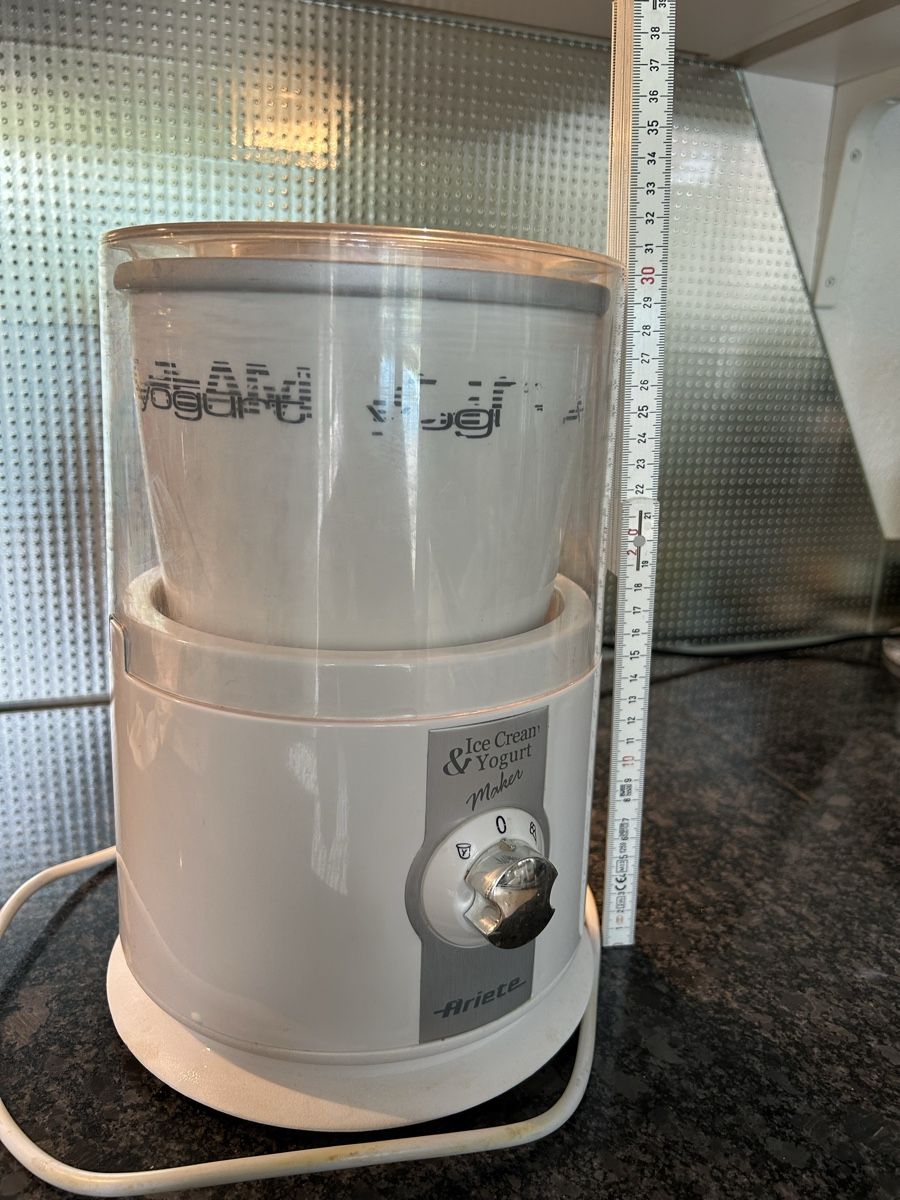 Komplettküchen: Eiscreme Joghurt Maker Ariete weiss – Gebraucht aus Mühledorf SO von Dania77 4
