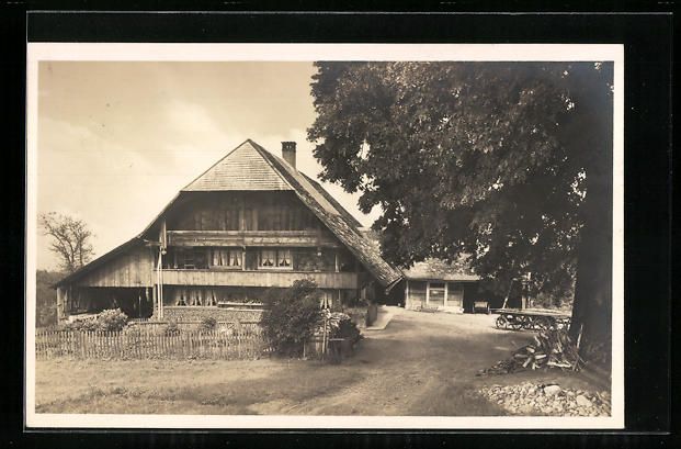 Cartoline postali: AK Gurnigel-Seftischwand, Ortspartie – Usato da Berlin venduto da bartko-reher