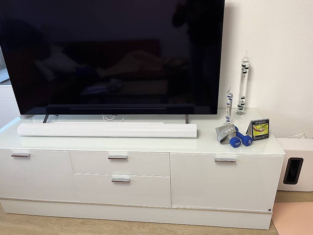 Mobili TV: Lowboard weiss  – Usato da Kaiseraugst venduto da Twix2006