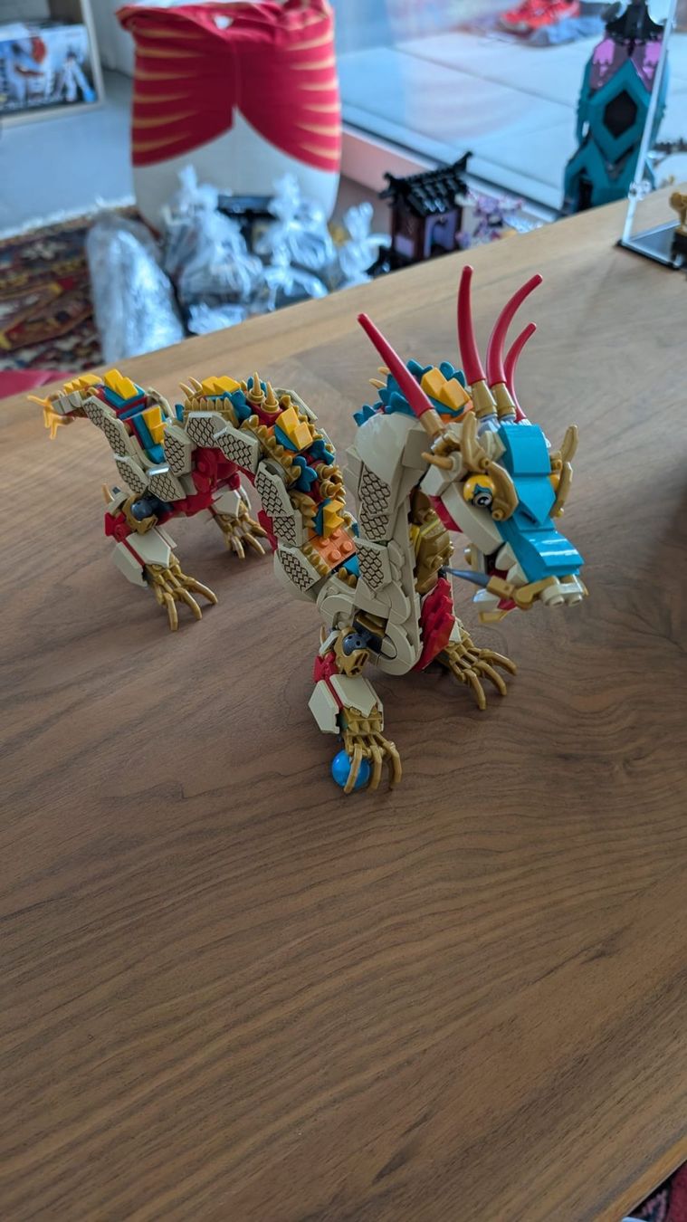 Lego Giocattoli: LEGO Glückverheissender Drache – Usato da Fribourg venduto da L-L-L 2