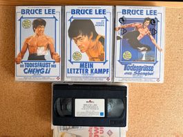 VHS-Videokassetten Bruce Lee