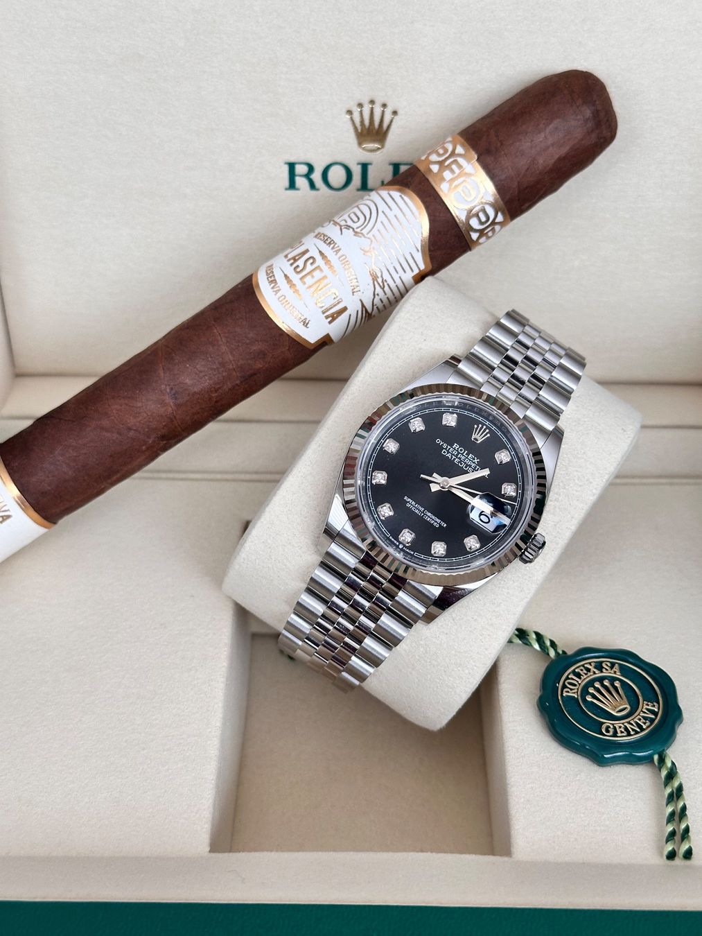 Rolex Uhren: NEW Rolex Datejust 36 07/26 Black Diamond Dial – Neu und originalverpackt aus Kreuzlingen von GentlemansWatches 6