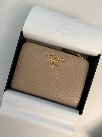 Prada Portemonnaie / Wallet Saffiano  mit Box & Zert.