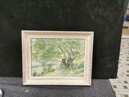 AQUARELLE SIGNÉE G. PIGEON
