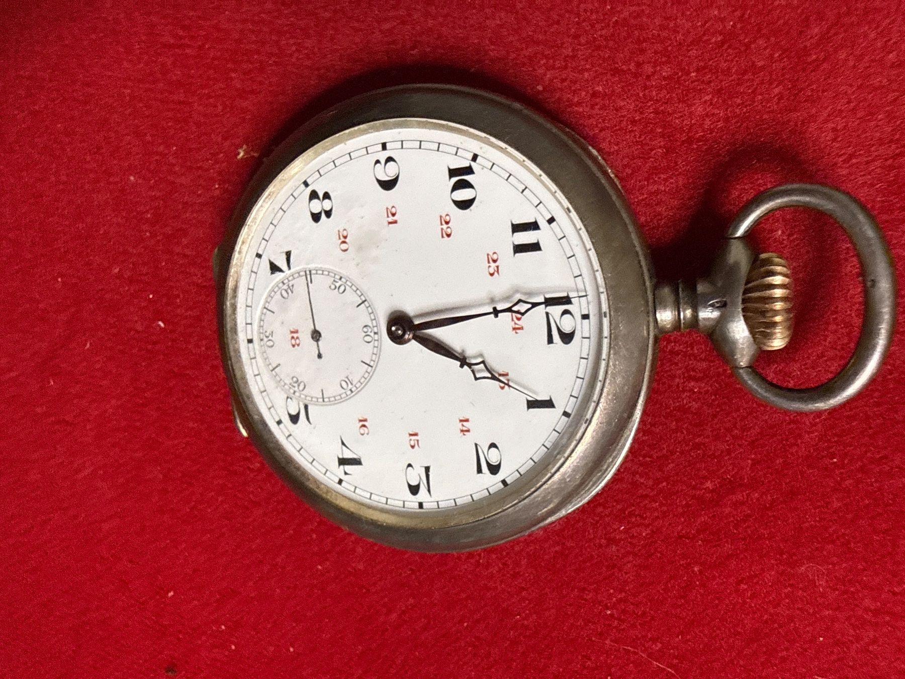 Uhren: Antike Taschenuhr echt Silber 52 mm – Gebraucht aus Pfeffingen von Allhandelklgwatches 1