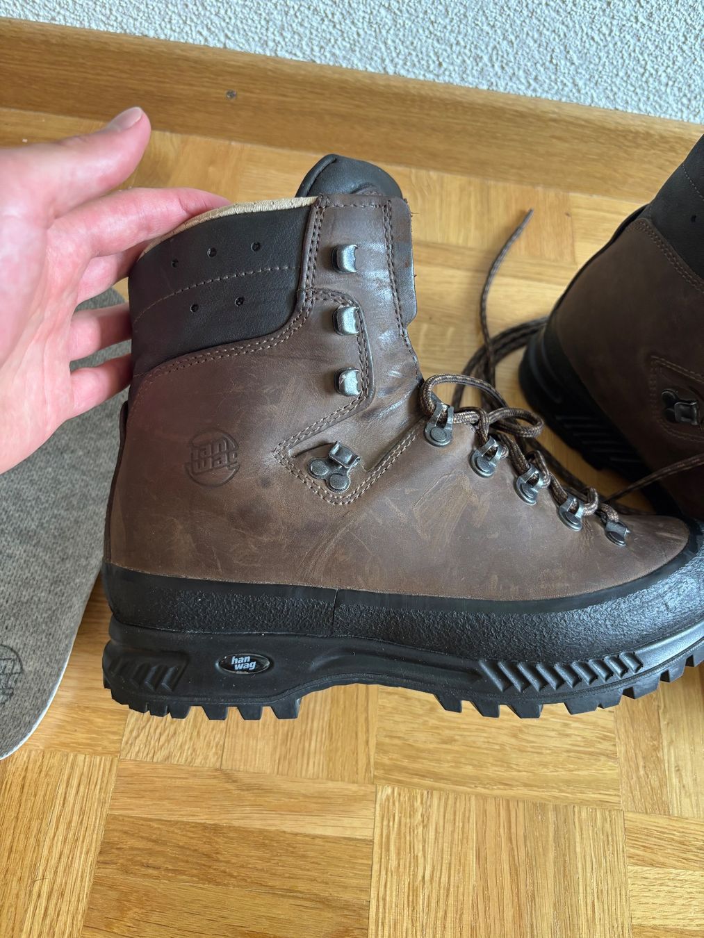 Hanwag Scarpe da uomo: Hanwag Yukon 40.5 – Usato da St. Gallen venduto da sam_8fc9