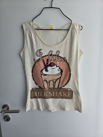 Lustiges Shirt mit Frontmotiv Gr. XS