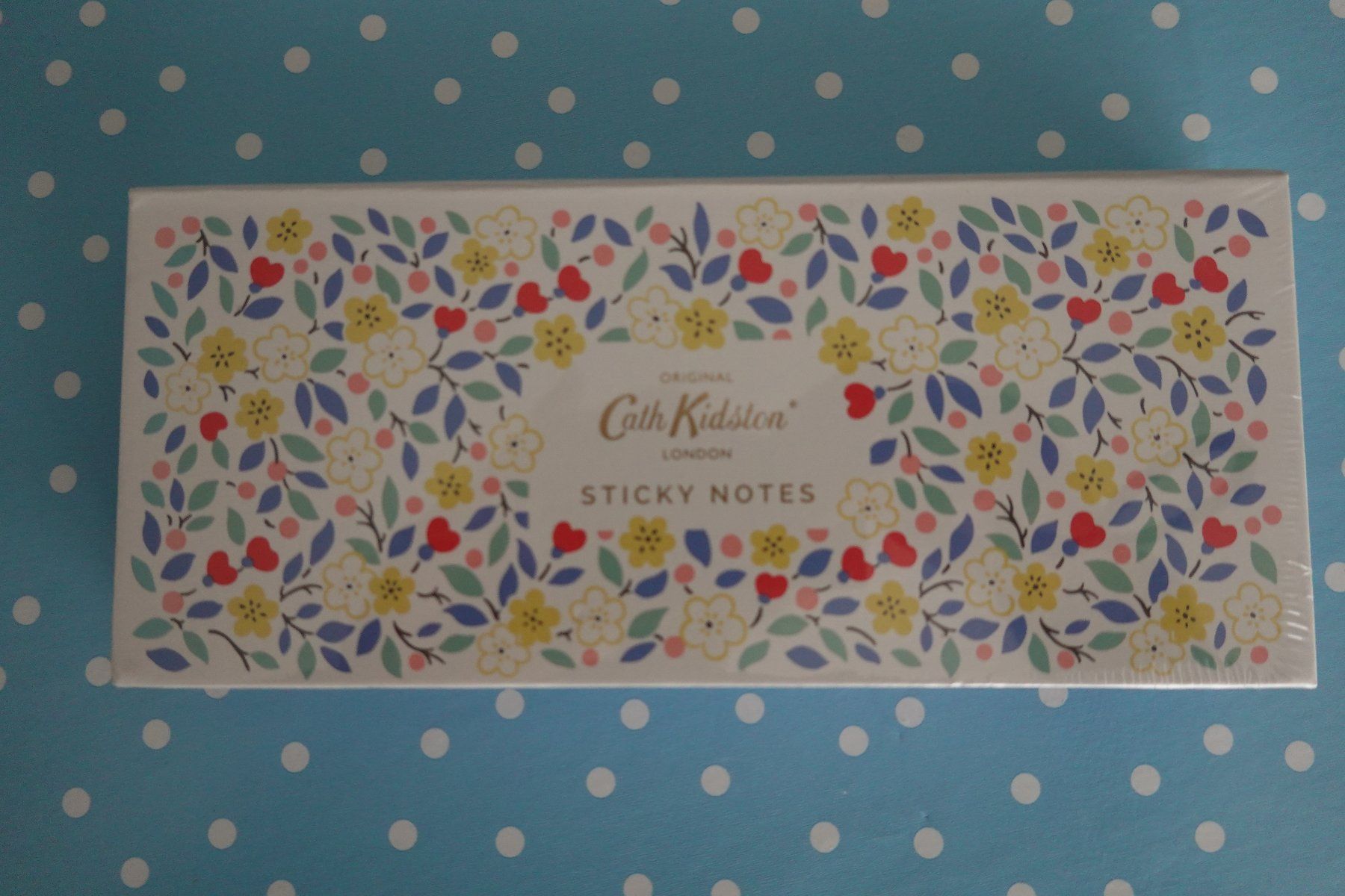 Aufkleber: Cath Kidston Sticky Notes, NEU & OVP Stickers Haftnotizen – Neu und originalverpackt aus Jona von simongarden 1
