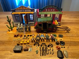 Playmobil Western Stadt 70012 + 70013