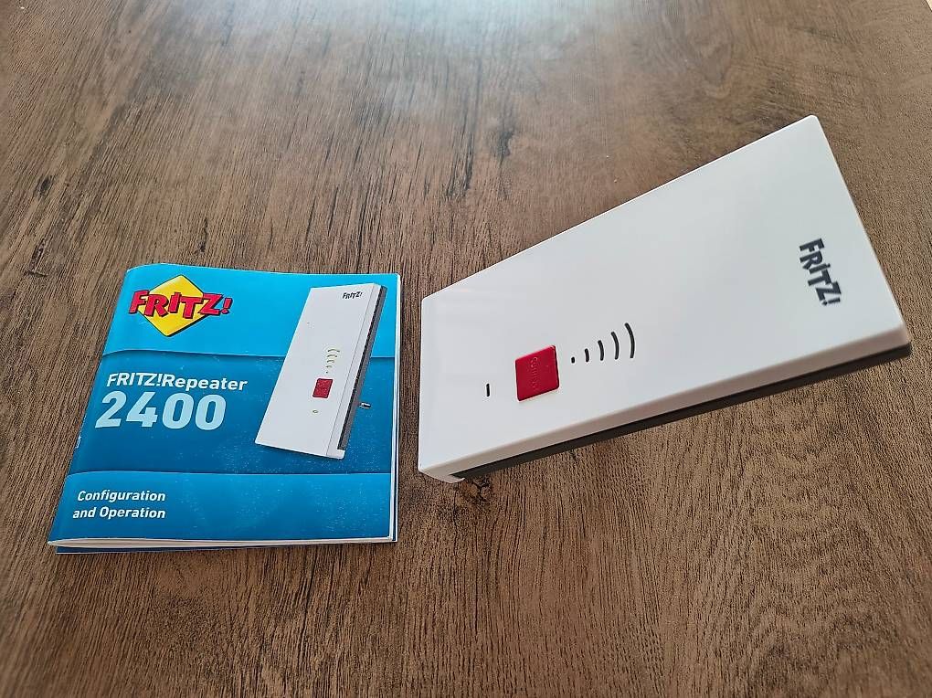 WiFi: Fritz! WLAN Repeater 2400 – Usato da Widen venduto da Nosehorn 1