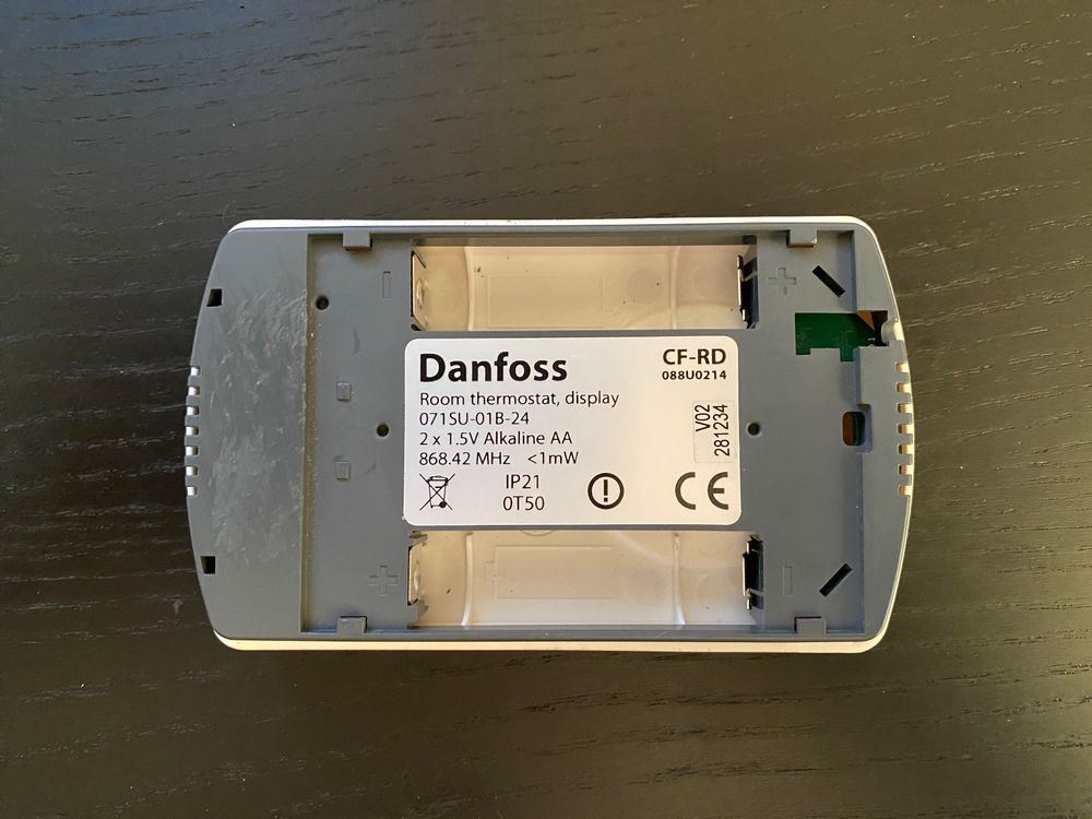 Danfoss CF-RD 088UO214 Raumthermostat mit Display | Kaufen auf Ricardo