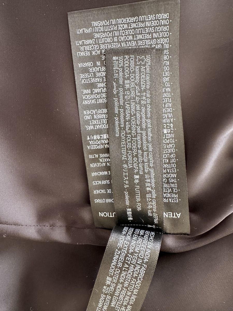 Massimo Dutti Giacche: Leather jacket Massimo Dutti 38 – Usato da Adliswil venduto da Maro_7 6