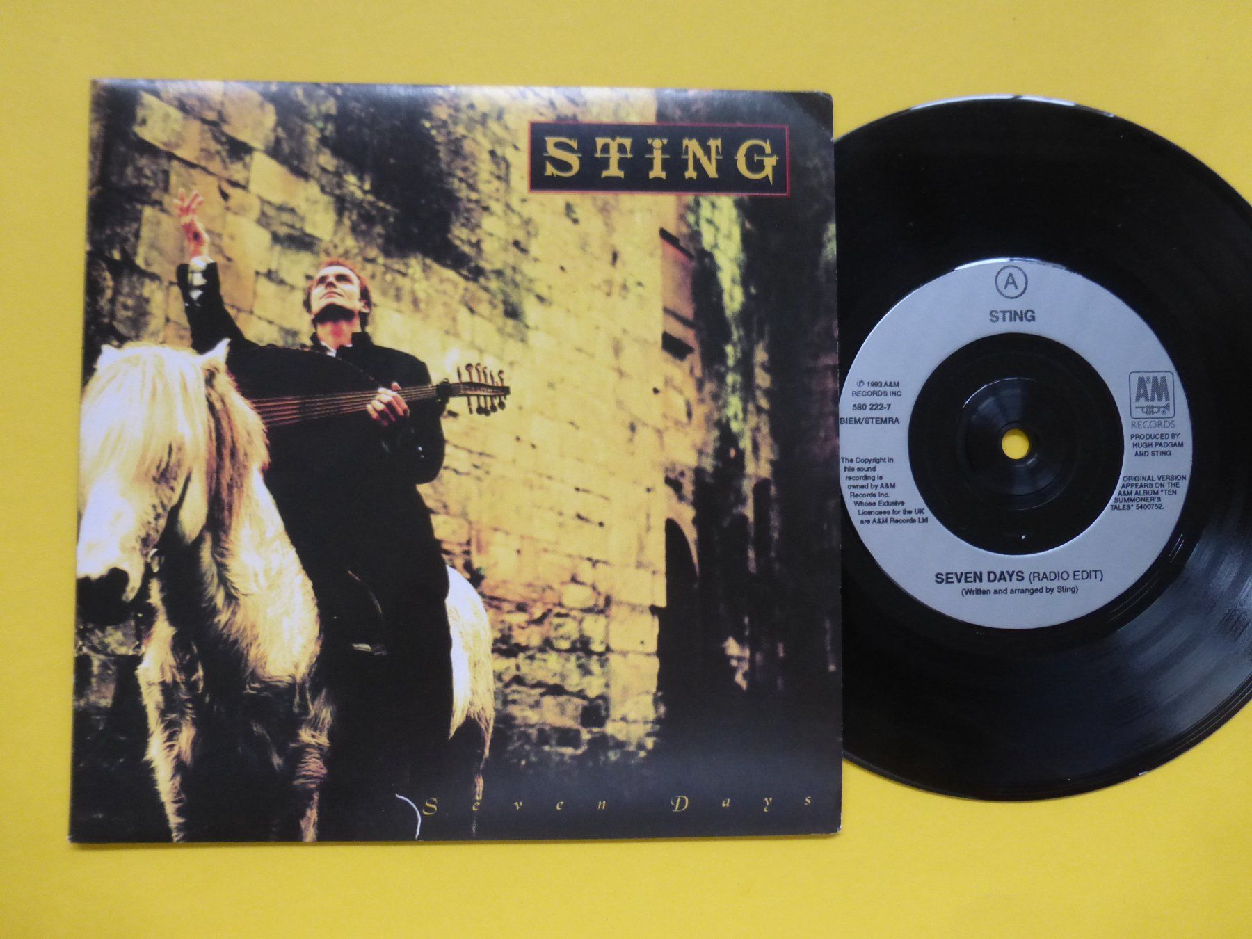 Dischi in vinile: Sting – Seven Days – Usato da Zürich venduto da Swiss57
