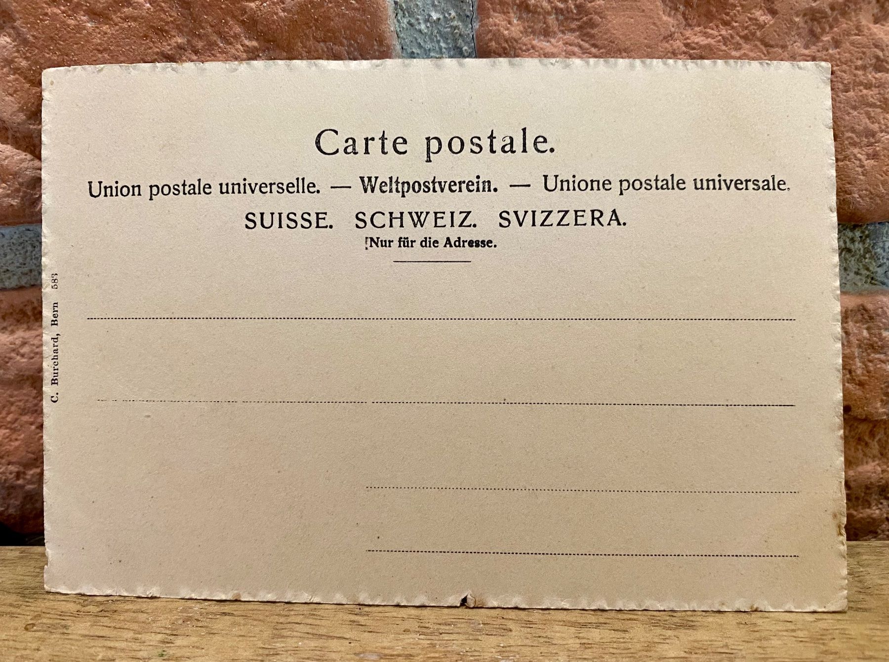 Cartoline postali: BERN Totalsicht mit Bundeshaus – Usato da Root venduto da ENGLAND-TREASURES 2