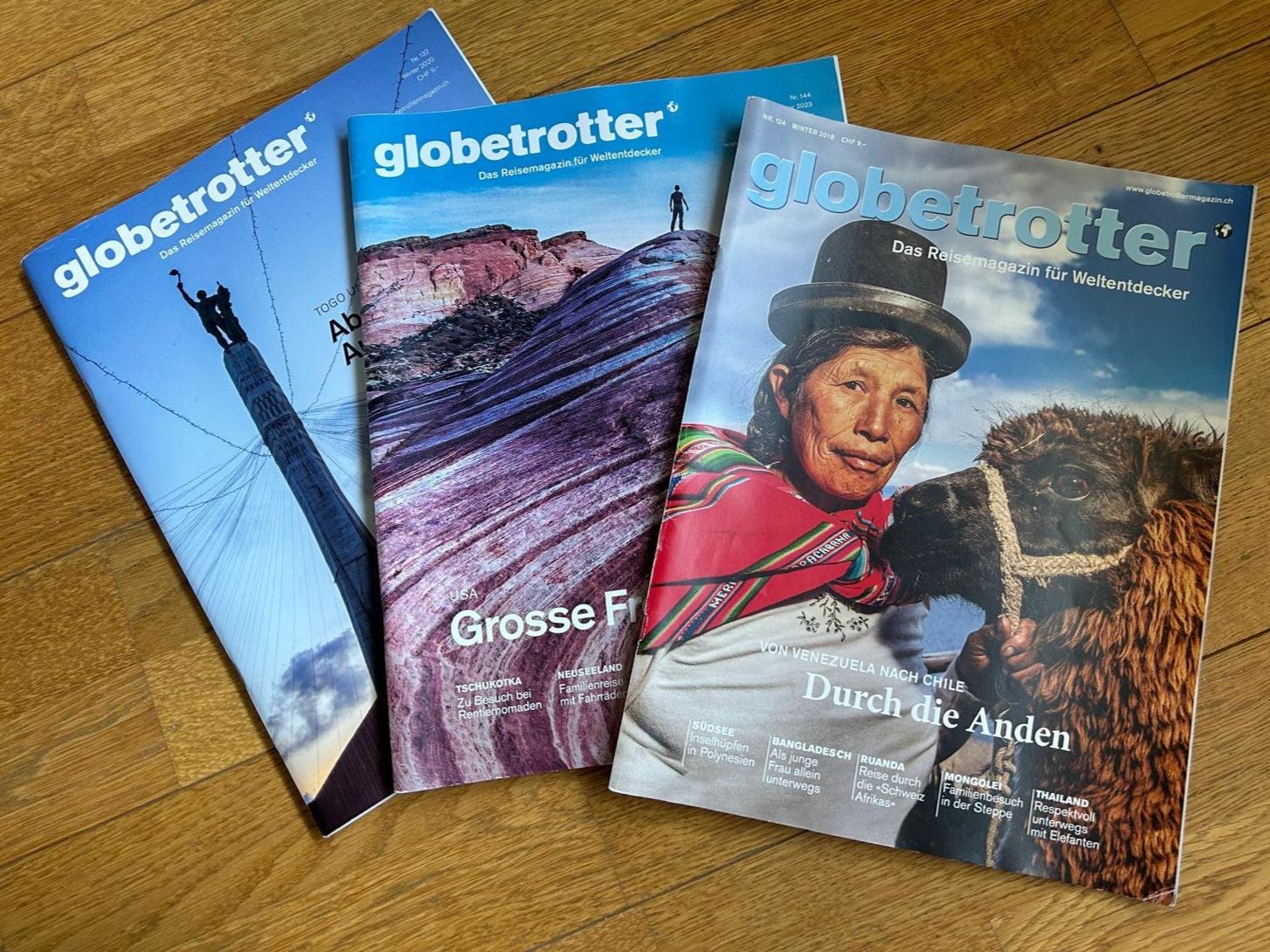 Revues & Magazines: 30 globetrotter Magazine – D'occasion à Thierachern par lejabafi