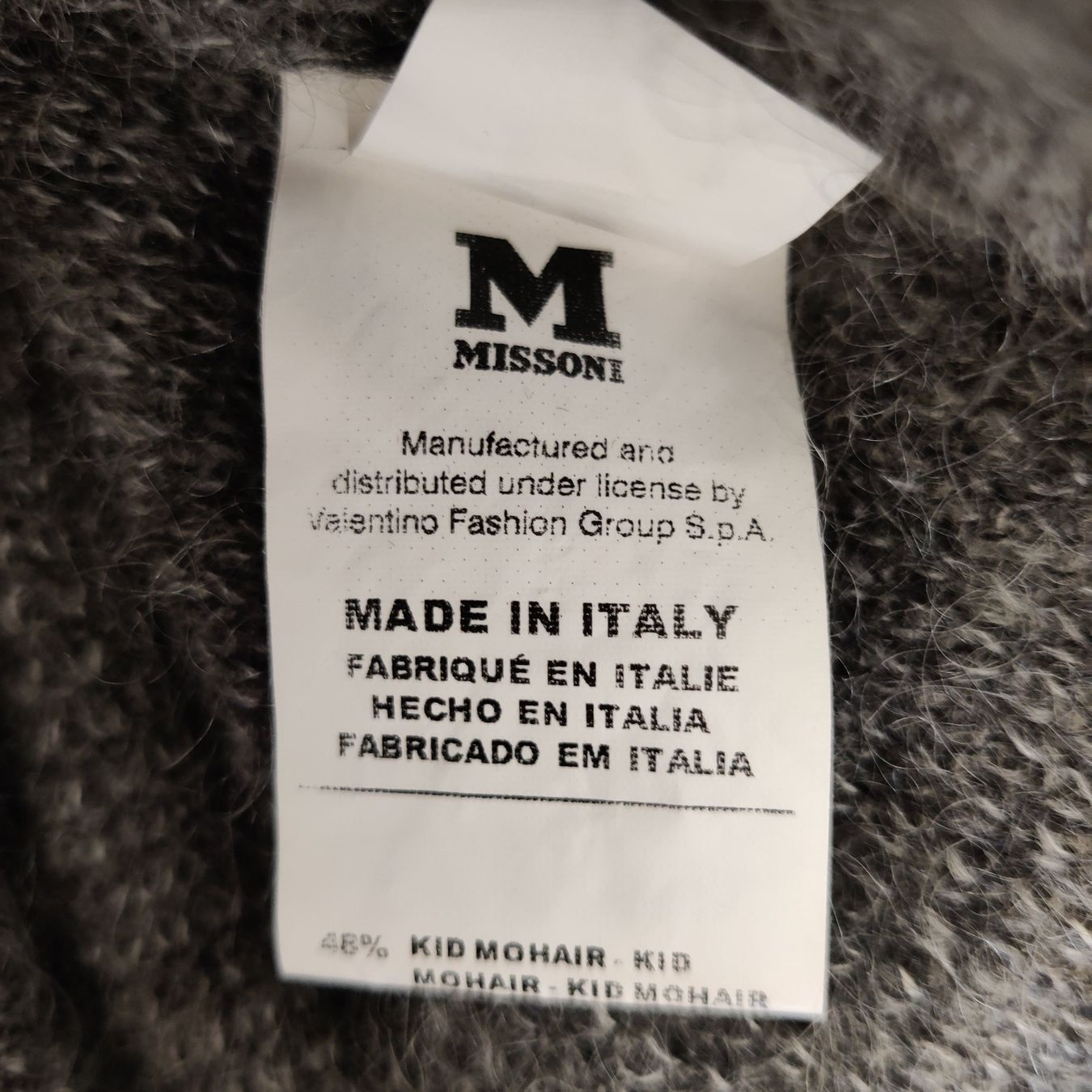 Missoni Pullover & Sweatshirts: MISSONI Mohair Wool Pullover Pulli Carmen grau Wolle Gr.34 – Gebraucht aus Winterthur von Lotusherz 4