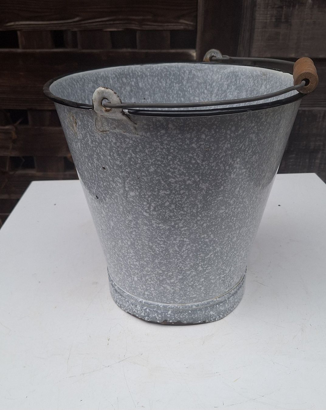 Altro per la casa: Vintage Eimer, Blecheimer, Emaille – Usato da Weinfelden venduto da JoeBaer