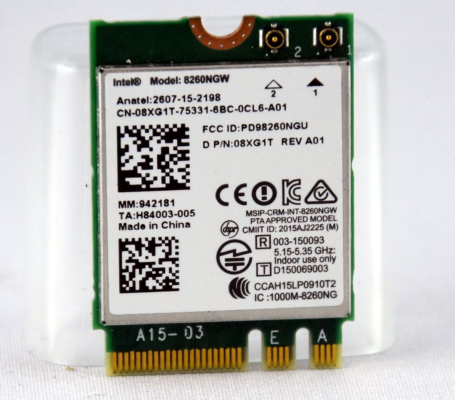 Intel Unità & Adattatore: INTEL WLan Adapter 8260NGW – Usato da Künten venduto da Arktisde