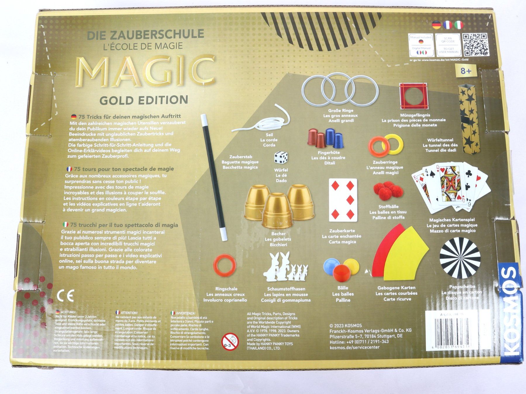 Kosmos Giochi: KOSMOS - Die Zauberschule Magic Gold Edition – Nuovo e nell'imballaggio originale da Steinen venduto da Restwert_Steinen 4