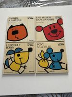 4 livres Casimir Tony L'espiegle Bobby Dupuis Vintage
