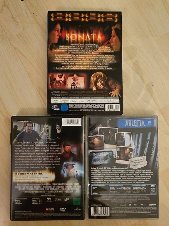 Alle DVDs: DVD's Horror – Gebraucht aus Tägerig von Abendstern75 1