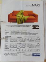 Hüsler Nest Schlafsofa MAXI 160x200 cm  neuwertig ökologisch