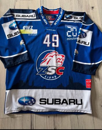 ZSC lions Trikot XL Dan Fritsche