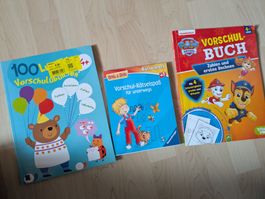 3 Vorschulbücher für Kinder ab 4 Jahren: Rätsel, Zahlen
