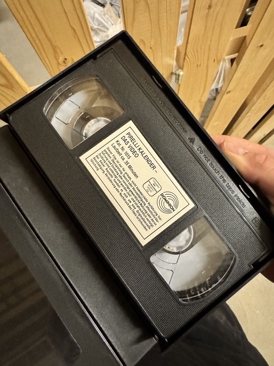 Tutti i VHS: Pirelli Kalender Original Video VHS – Nuovo (secondo la descrizione) da Glattpark(Opfikon) venduto da ale_mg8x 1