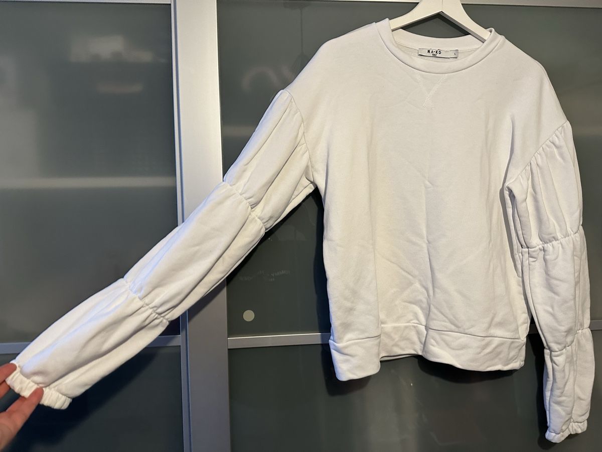 Na-kd Maglioni & Felpe: NA-KD Statement Sweatshirt, Puffärmel, Grösse L – Nuovo (secondo la descrizione) da Basel venduto da AninaAti 2