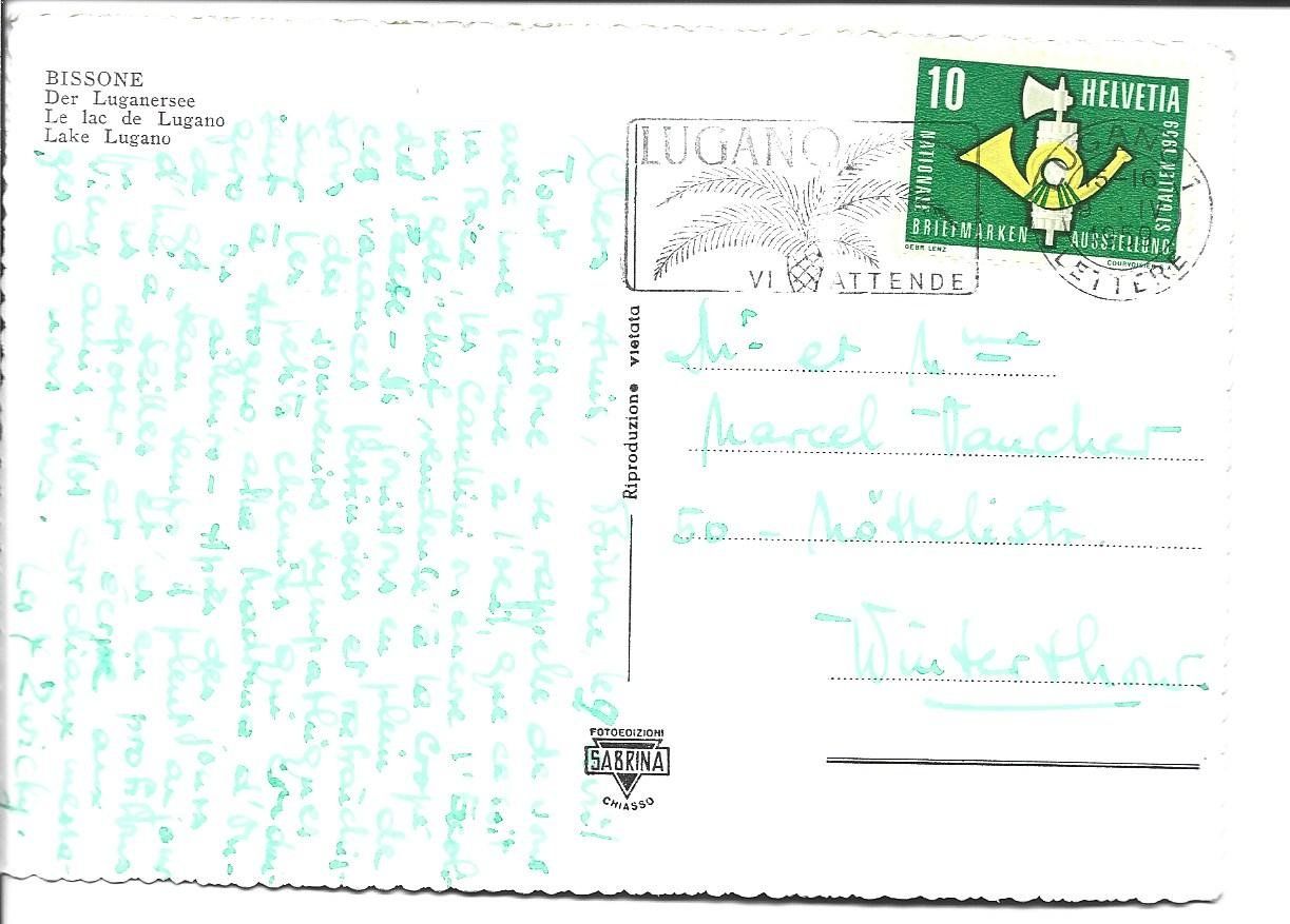 Cartes postales: AK  Bissone – D'occasion à Appenzell par mai25 1