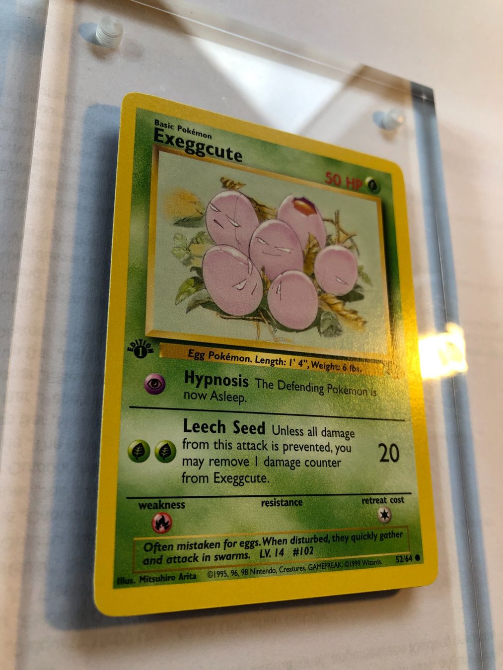 Cartes à collectionner: Exeggcute 1st Jungle - NM - ab 1.- – D'occasion à Giubiasco par dan_pr8b 1