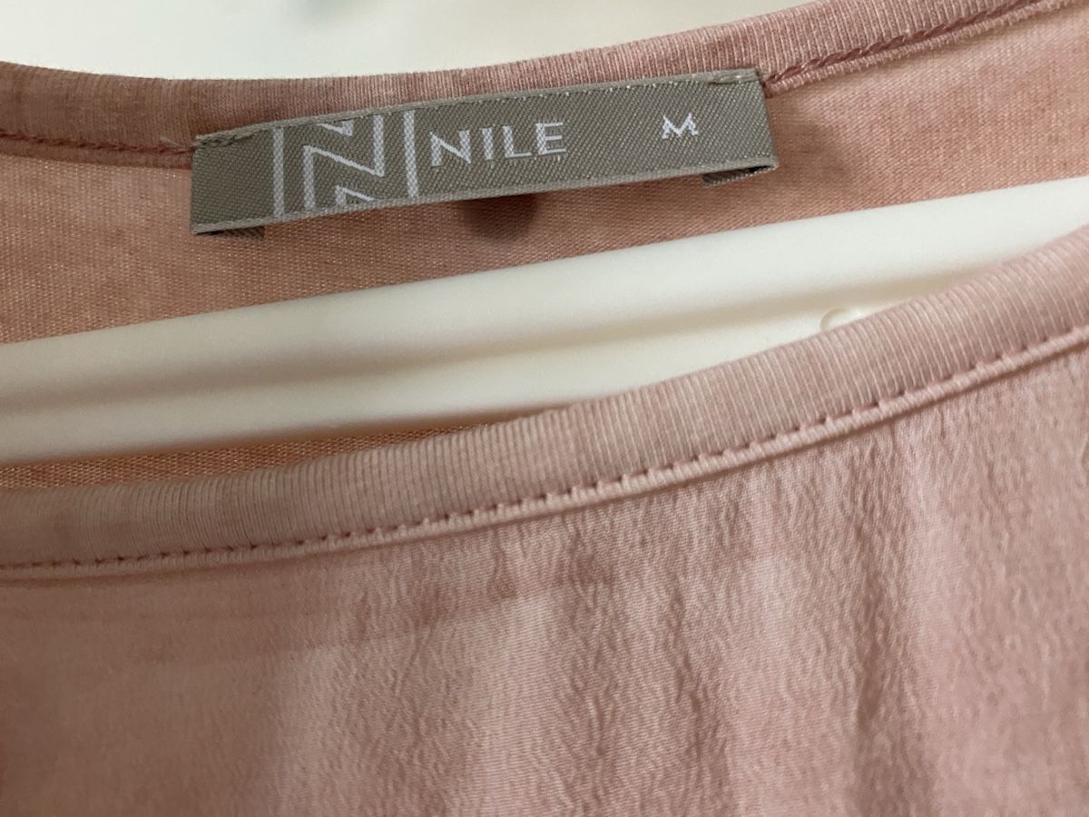 Nile Camicette: Nile Bluse Gr.M, puderrosa Seide/Baumwolle/Viscose – Nuovo (secondo la descrizione) da Hünibach venduto da nadalila 2