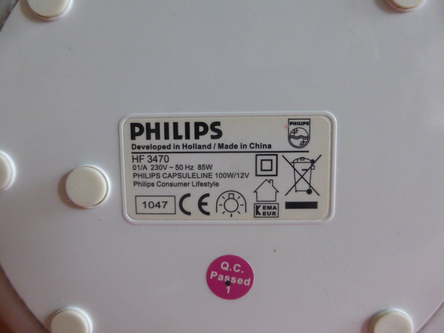 Wecker: Philips Wake-up Light HF3470 - Lichtwecker – Gebraucht aus Triengen von Nussbaum14 3