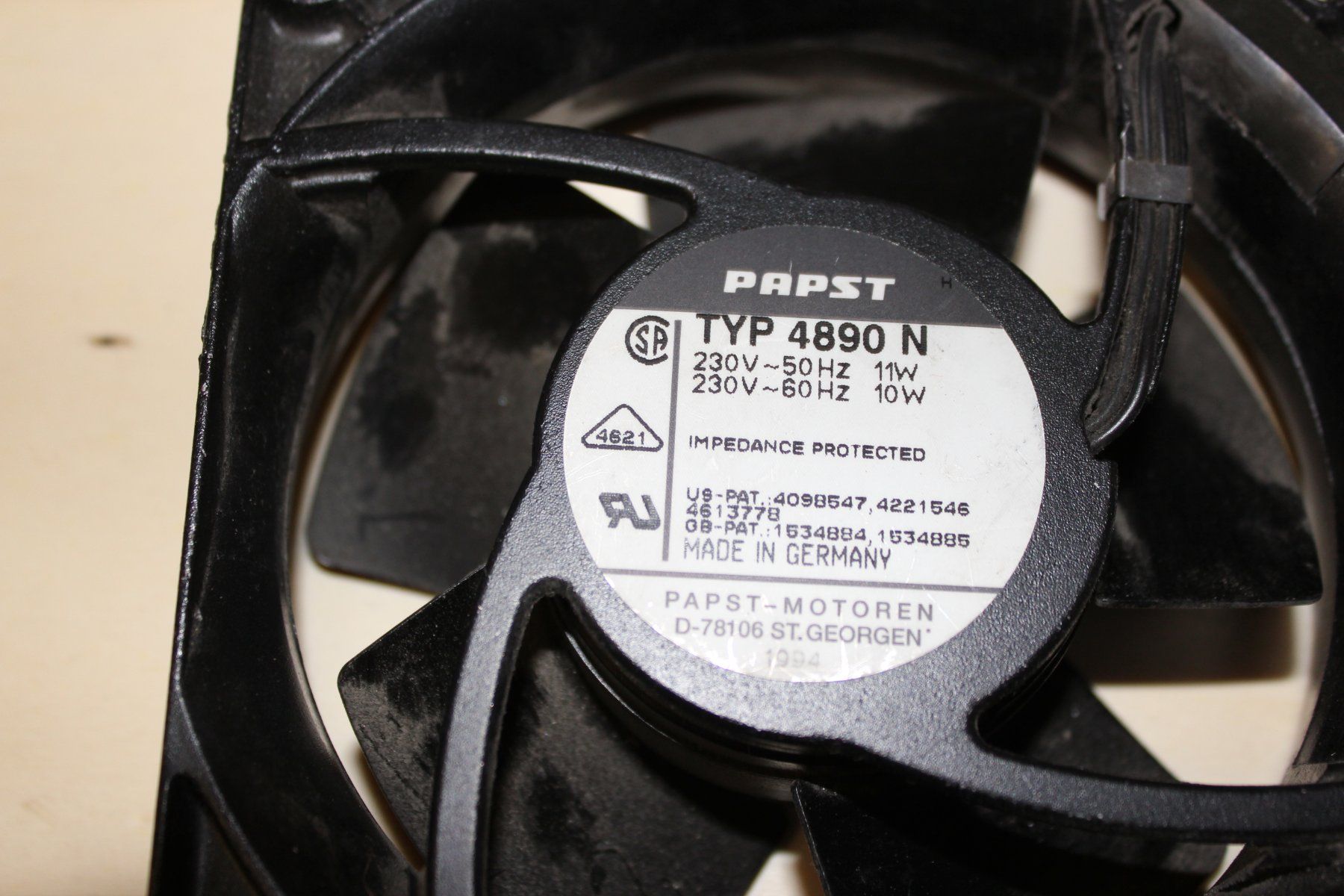 Ventilatoren: Papst Ventilator 120x120mm – Gebraucht aus Reinach AG von hispo 1