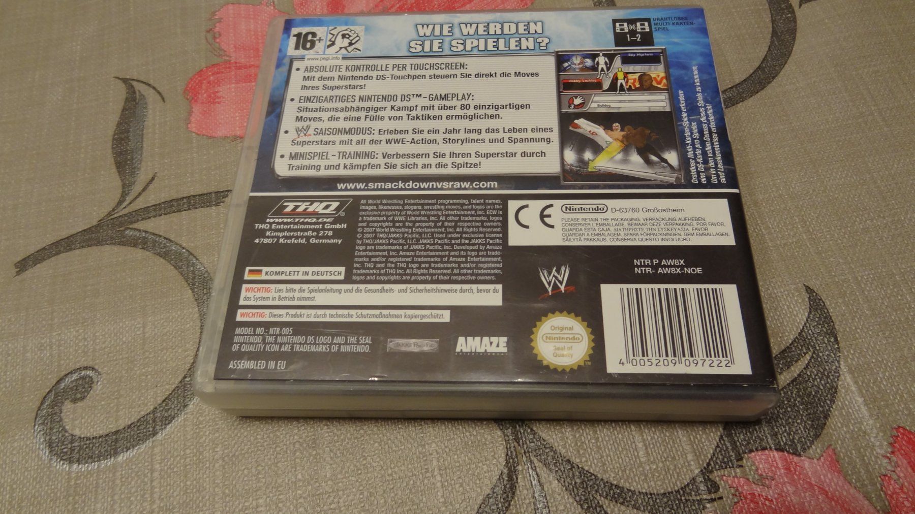 Spiele: WWE Smackdown vs. Raw 2008 DS – Gebraucht aus Olten von Disc-Ausverkauf 2